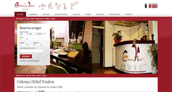 Desktop Screenshot of hotel-celenya-toulon.com